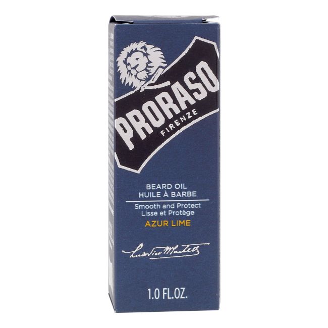 PRORASO AZUR LIME barzdos aliejus, 30 ml