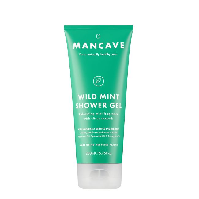 MAN CAVE WILD MINT dušo želė, 200 ml