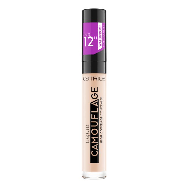 CATRICE LIQUID CAMOUFLAGE HIGH COVERAGE skystoji maskuojamoji priemonė, 5 ml