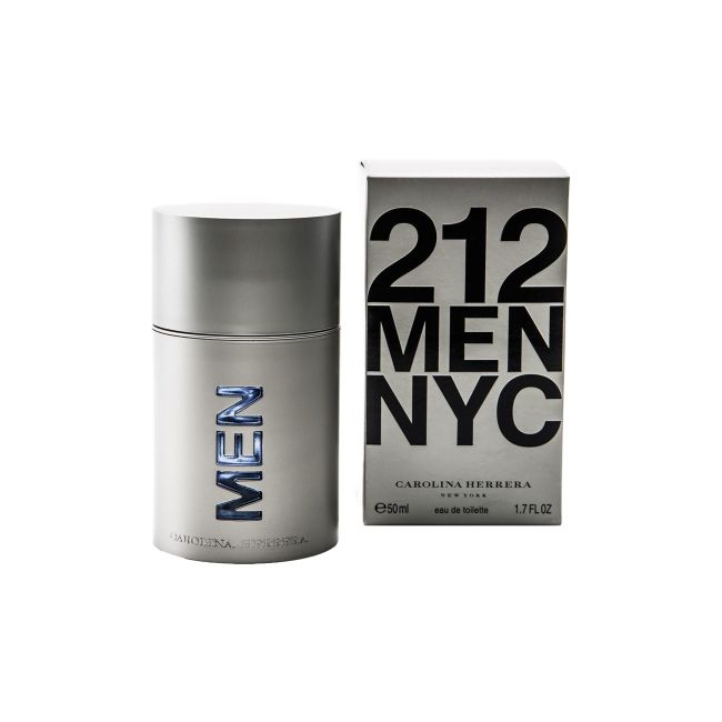 CAROLINA HERRERA 212 MEN NYC tualetinis vyrų vanduo, 50 ml