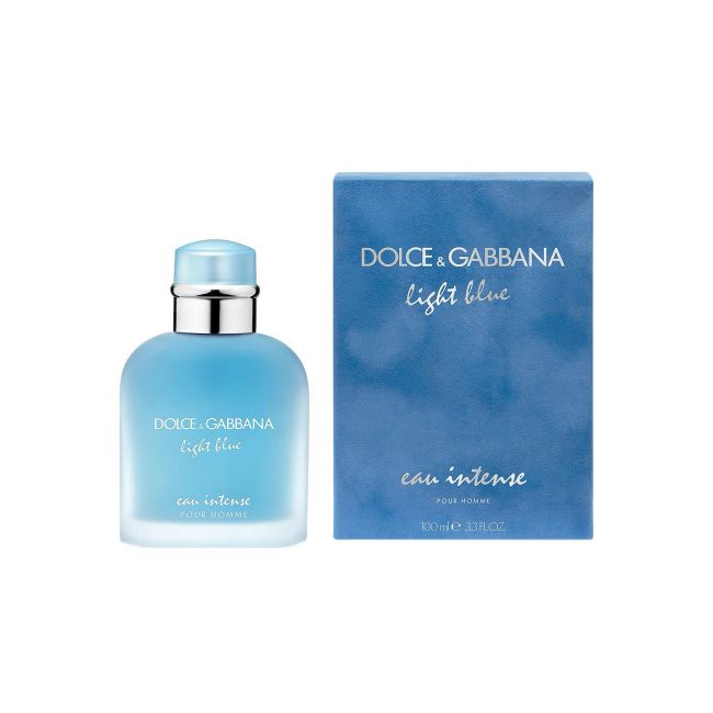 DOLCE & GABBANA LIGHT BLUE EAU INTENSE parfumuotas vyrų vanduo, 100 ml