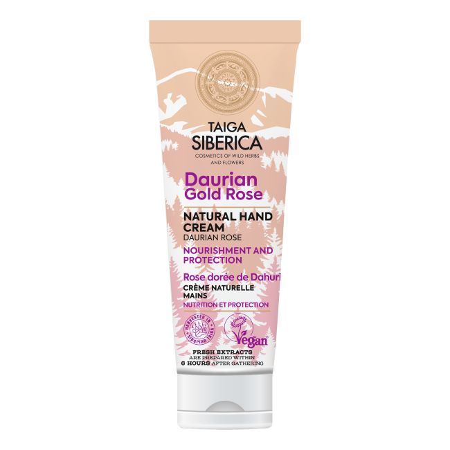 TAIGA SIBERICA NATURAL NOURISHMENT & PROTECTION rankų kremas, 75 ml