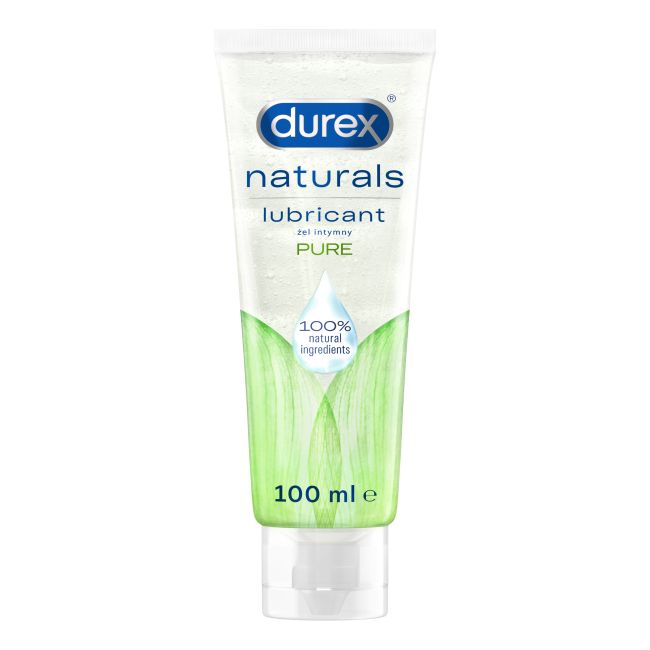 DUREX NATURALS LUBRICANT PURE intymioji želė, 100 ml