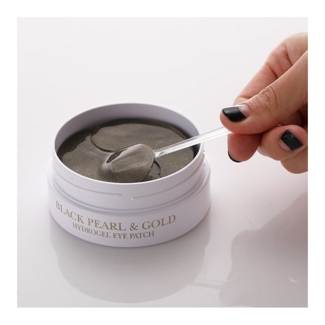 PETITFEE BLACK PEARL & GOLD paakių kaukė (1,4 g x 60 vnt.)