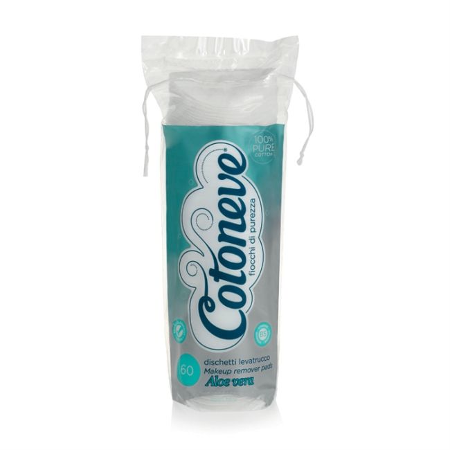 COTONEVE ALOE VERA vatos lapeliai, (60 vnt.)