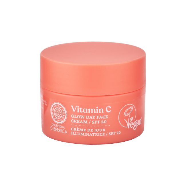 NATURA SIBERICA OBLEPIKHA C-BERRICA VITAMIN C dieninis veido kremas, 50 ml