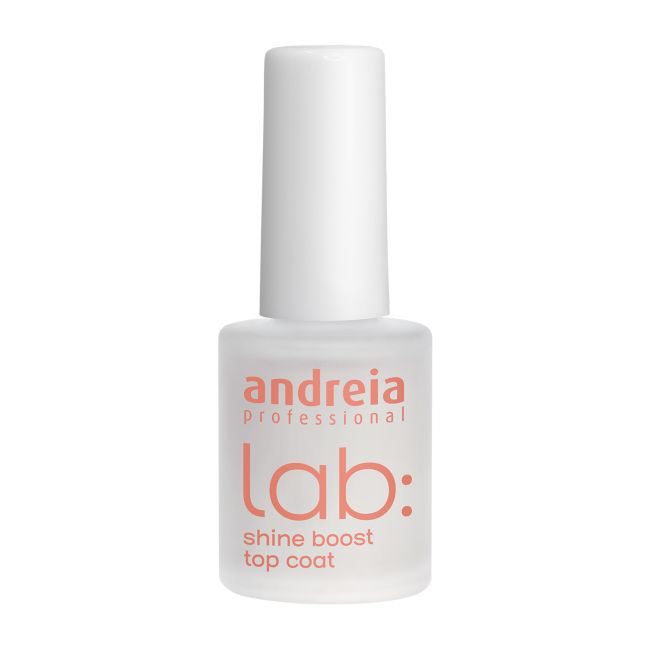 ANDREIA LAB SHINE BOOST viršutinis nagų lako sluoksnis, 10,5 ml