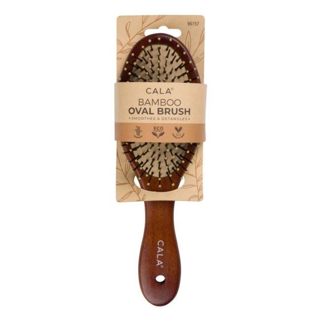 CALA BAMBOO OVAL plaukų šepetys