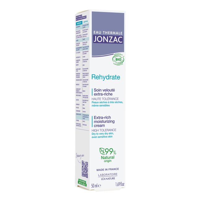 EAU THERMALE JONZAC REHYDRATE EXTRA-RICH MOISTURIZING kremas, 50 ml