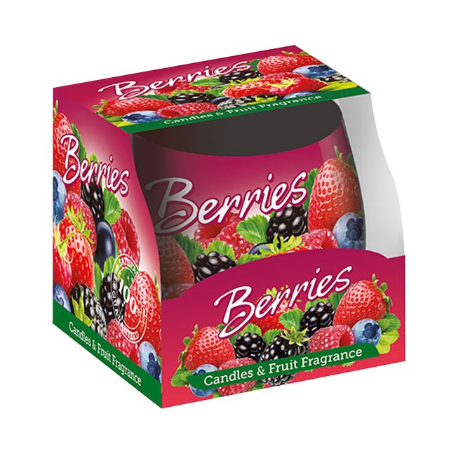 SWEET HOME BERRIES kvapni žvakė, 100 g