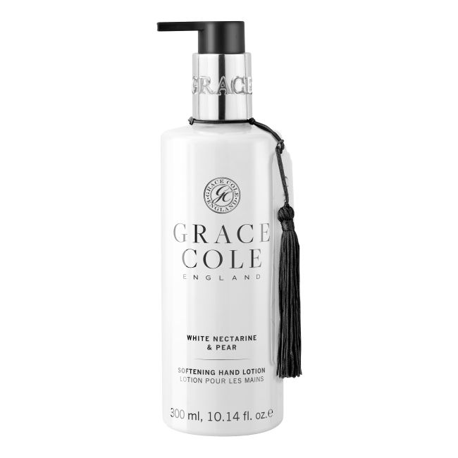 GRACE COLE WHITE NECTARINE & PEAR rankų losjonas, 300 ml