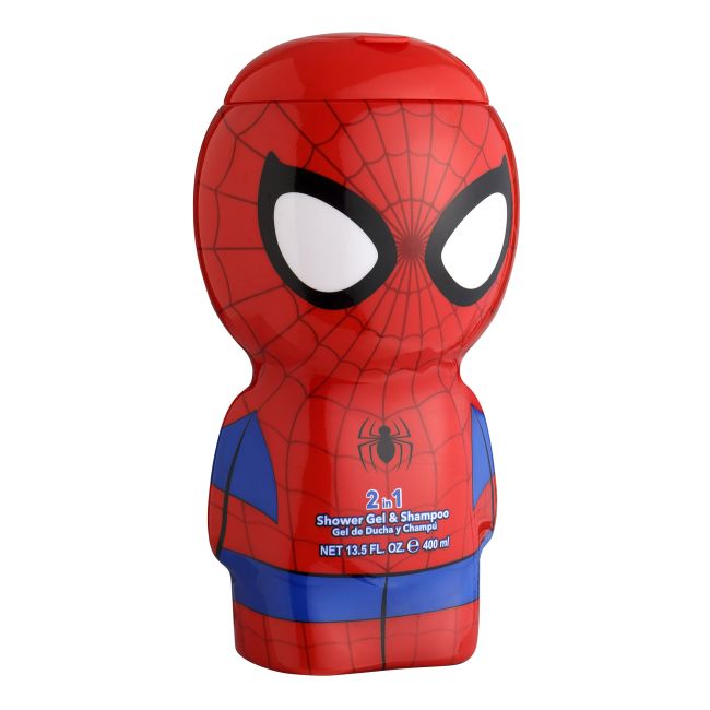 SPIDER-MAN 2 IN 1 dušo želė ir plaukų šampūnas, 400 ml