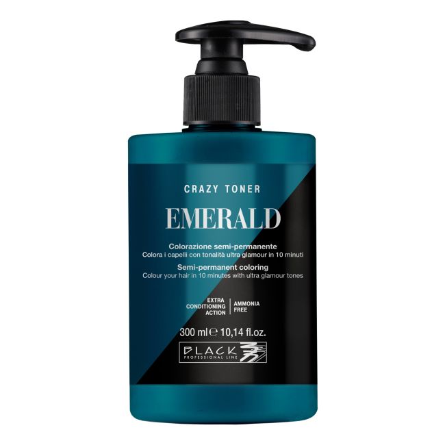 BLACK TONER tonuojamasis plaukų kremas, 300 ml