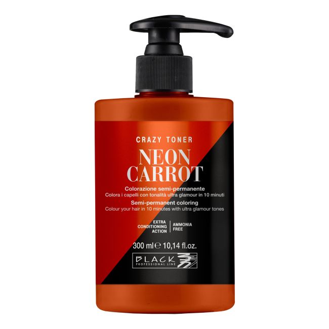 BLACK TONER tonuojamasis plaukų kremas, 300 ml