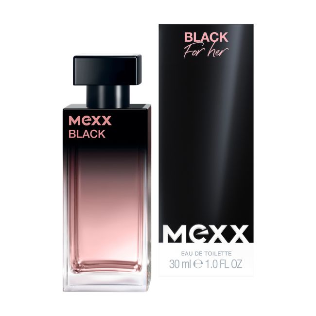 MEXX BLACK tualetinis moterų vanduo, 30 ml