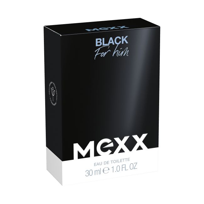 MEXX BLACK MAN tualetinis vyrų vanduo, 30 ml