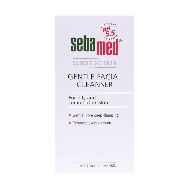 SEBAMED veido prausiklis riebiai ir mišriai odai prižiūrėti, 150 ml