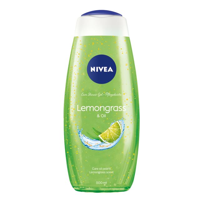 NIVEA LEMONGRASS & OIL dušo želė, 500 ml