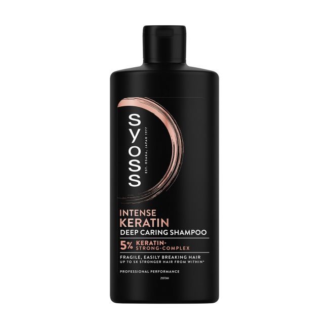 SYOSS KERATIN plaukų šampūnas, 440 ml
