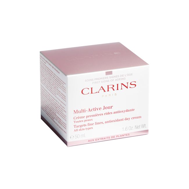 CLARINS MULTI-ACTIVE JOUR ALL SKIN TYPES dieninis kremas, 50 ml