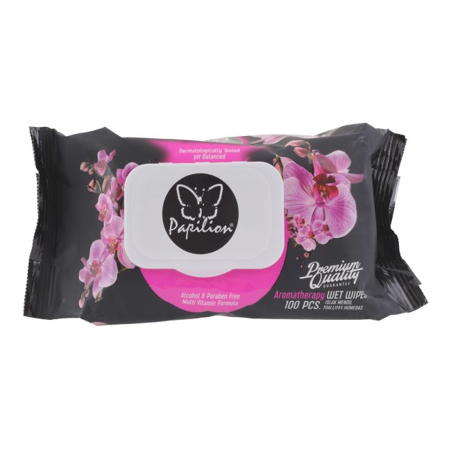 PAPILION AROMATHERAPY drėgnos servetėlės (100 vnt.)