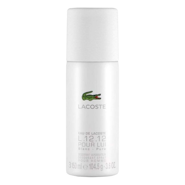 LACOSTE L.12.12 BLANC purškiamasis vyrų dezodorantas, 150 ml