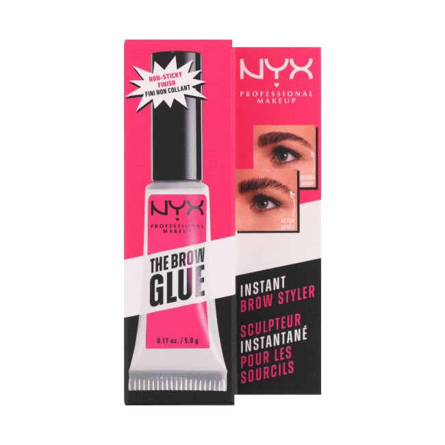 NYX PROFESSIONAL MAKEUP THE BROW GLUE antakių želė, 5 g
