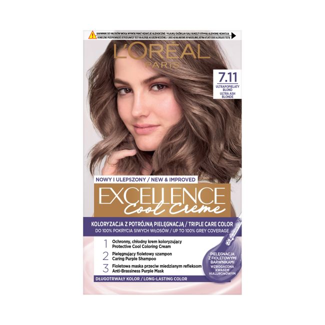 L'OREAL EXCELLENCE COOL CREME plaukų dažai