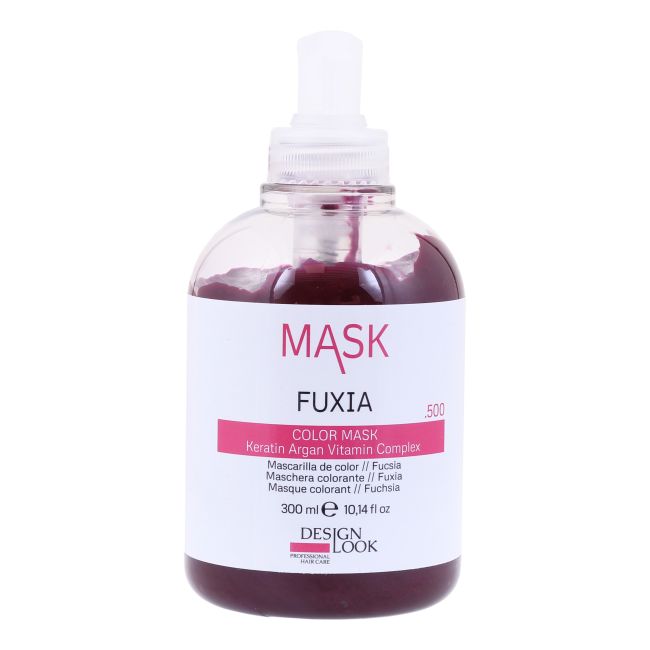 DESIGN LOOK COLOR MASK dažomoji plaukų kaukė, 300 ml