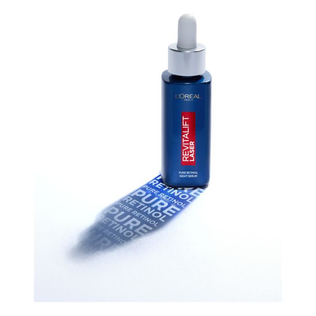 L'OREAL REVITALIFT LASER PURE RETINOL DEEP WRINKLE naktinis veido serumas, 30 ml