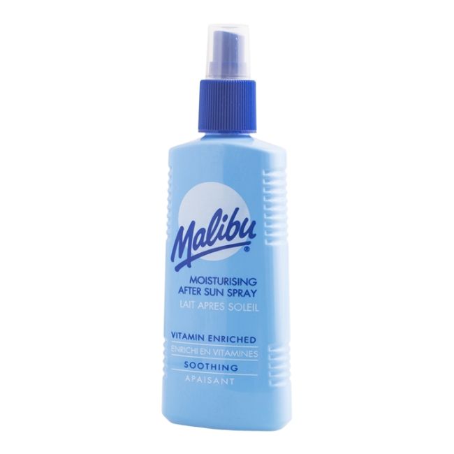 MALIBU MOISTURISING purškiamasis drėkinamasis pienelis po deginimosi, 200 ml