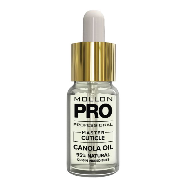 MOLLON PRO CANOLA OIL nagų odelių aliejus, 5 ml