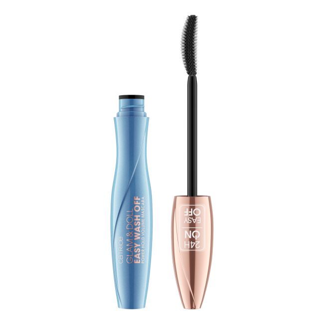 CATRICE GLAM & DOLL EASY WASH OFF blakstienų tušas, 9 ml