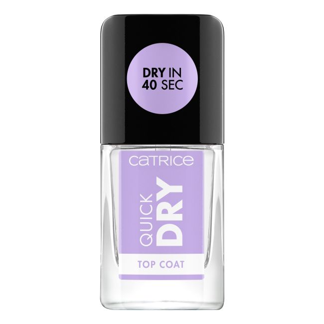 CATRICE QUICK DRY viršutinis nagų lako sluoksnis, 10,5 ml