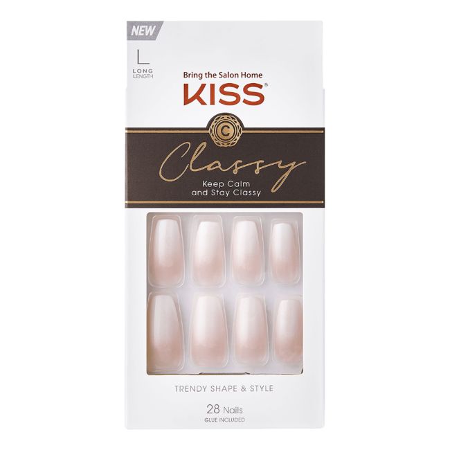 KISS CLASSY priklijuojami nagai (28 vnt.)