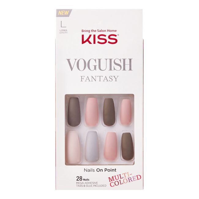 KISS VOGUISH FANTASY priklijuojami nagai (28 vnt.)