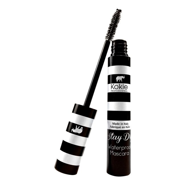 KOKIE STAY DRY vandeniui atsparus blakstienų tušas, 9 ml