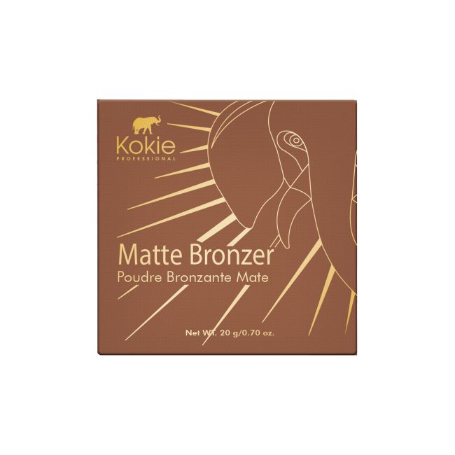 KOKIE MATTE BRONZER pudra, 17 g