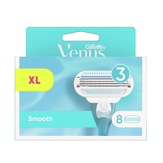 GILLETTE VENUS SMOOTH skustuvo galvutės (8 vnt.)