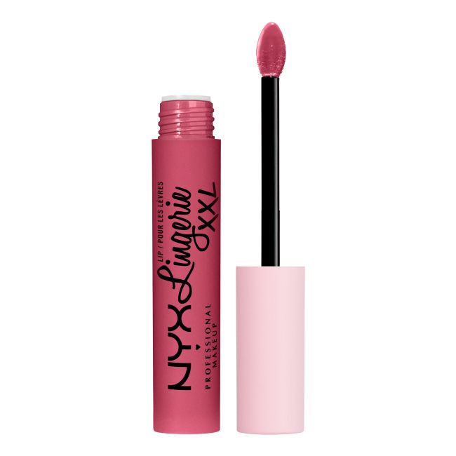 NYX PROFESSIONAL MAKEUP LINGERIE XXL skystieji matiniai lūpų dažai, 4 ml