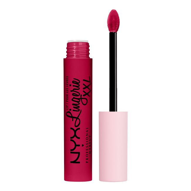 NYX PROFESSIONAL MAKEUP LINGERIE XXL skystieji matiniai lūpų dažai, 4 ml