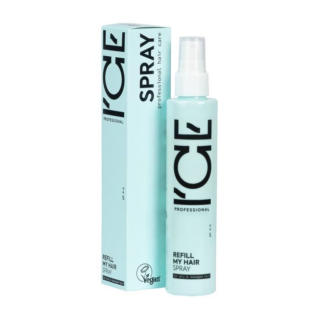 ICE PROFESSIONAL REFILL MY HAIR plaukų purškiklis, 100 ml