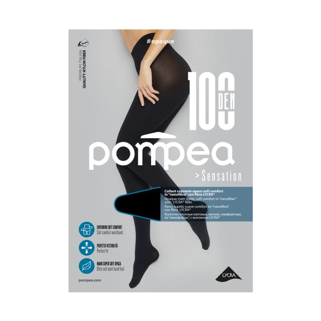 POMPEA SENSATION 100 DEN pėdkelnės
