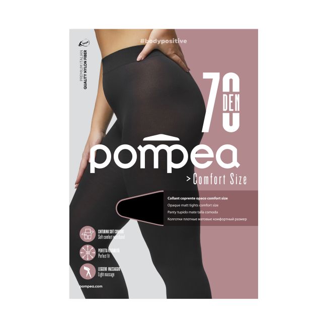 POMPEA COMFORT SIZE 70 DEN pėdkelnės