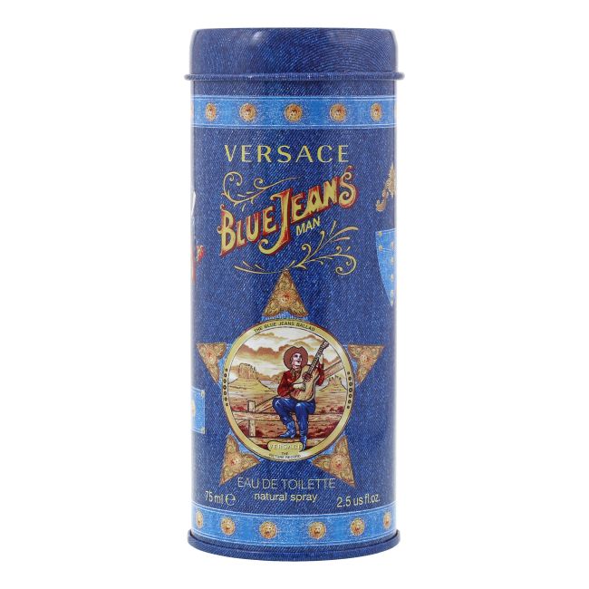 VERSACE BLUE JEANS tualetinis vyrų vanduo, 75 ml