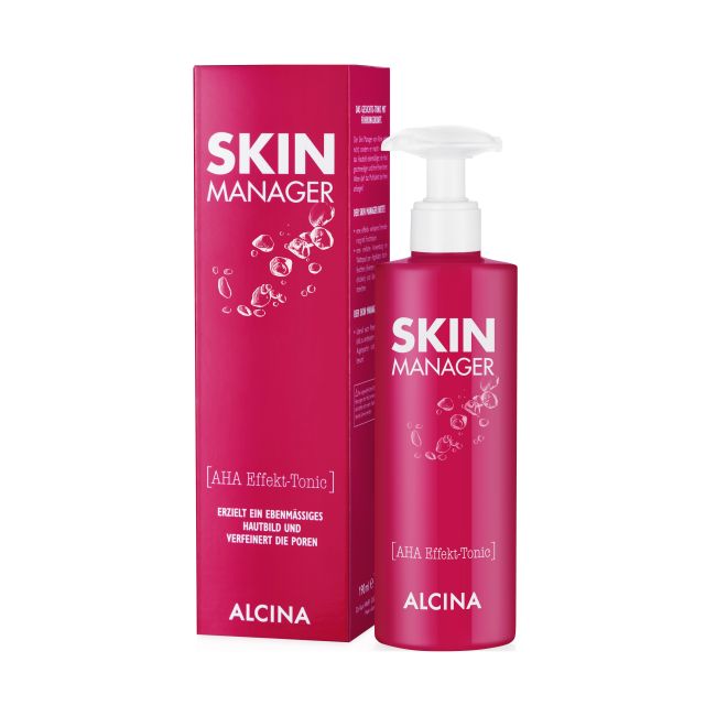 ALCINA SKIN MANAGER AHA EFFEKT veido tonikas, 190 ml
