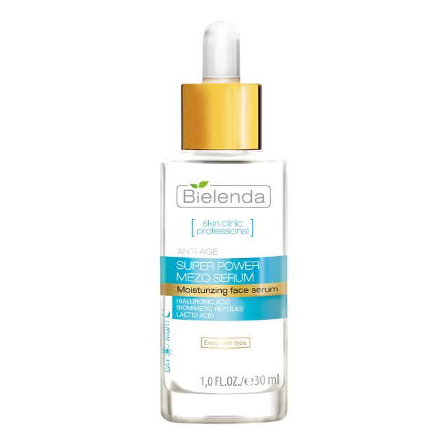 BIELENDA SKIN CLINIC PROFESSIONAL MOISTURIZING veido serumas, 30 ml