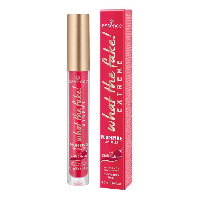 ESSENCE WHAT THE FAKE! EXTREME lūpų blizgis, 4,2 ml