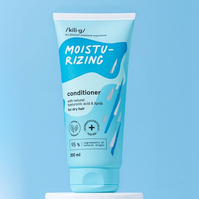 KILIG MOISTURIZING plaukų kondicionierius, 200 ml
