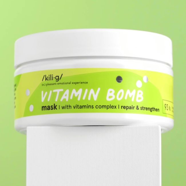 KILIG VITAMIN BOMB plaukų kaukė, 200 ml